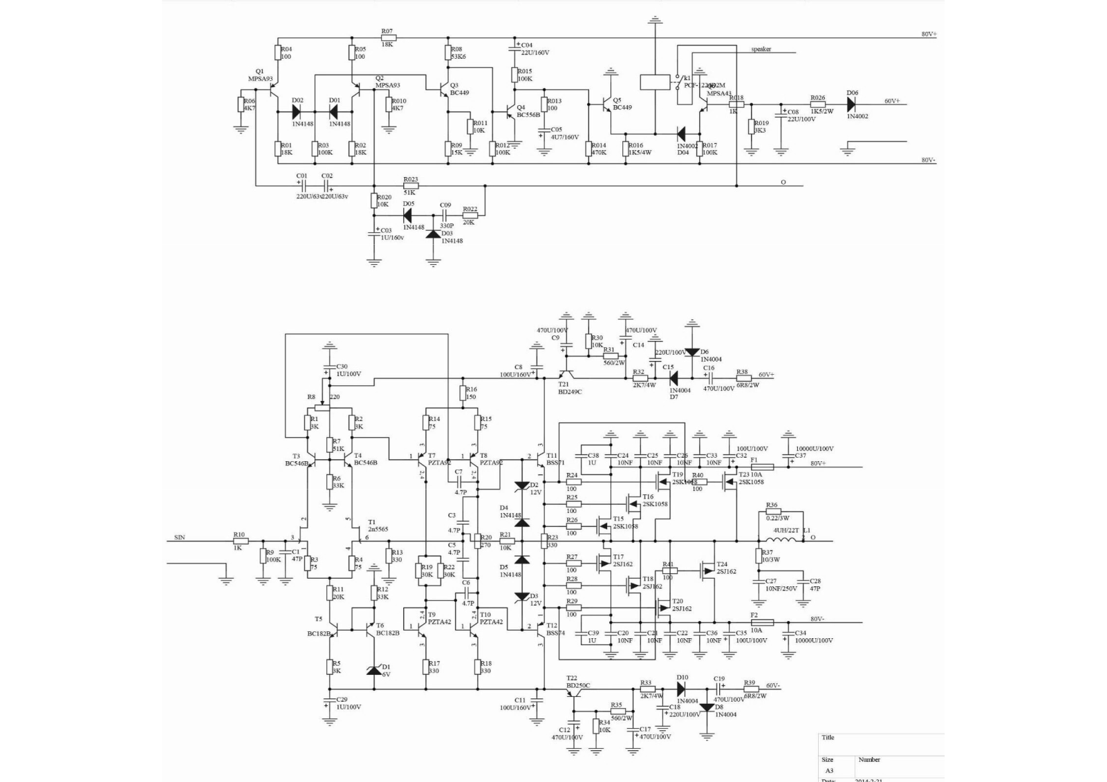 Goldmund M9_2clone Schematic - ManualMachine.com