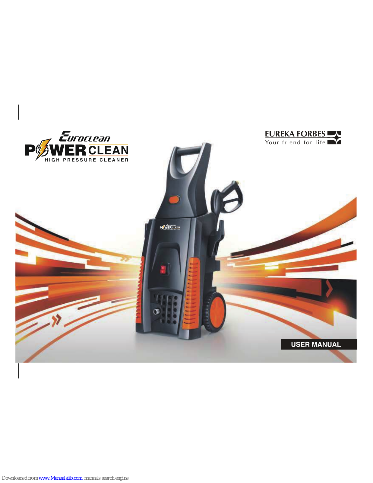 Eureka Forbes euroclean powerclean User Manual