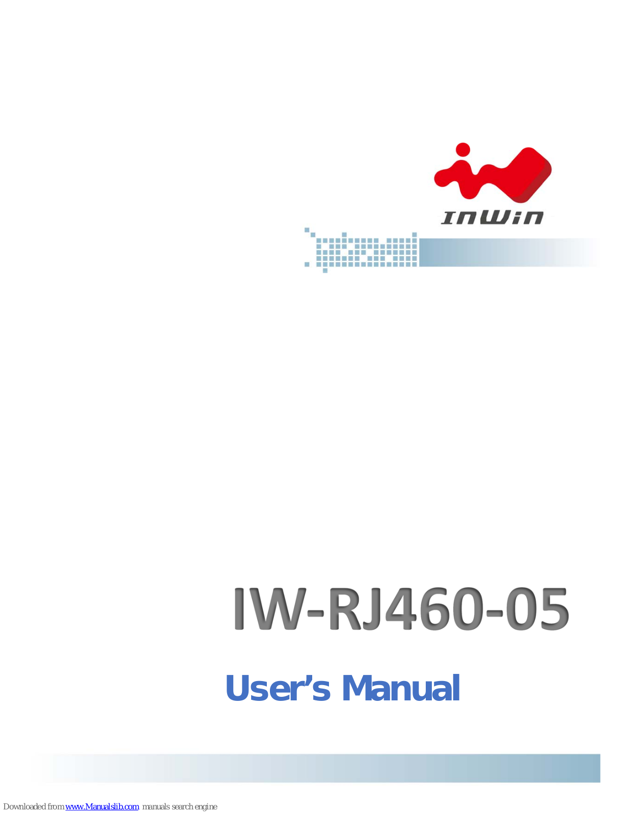 InWin IW-RJ460-05 User Manual