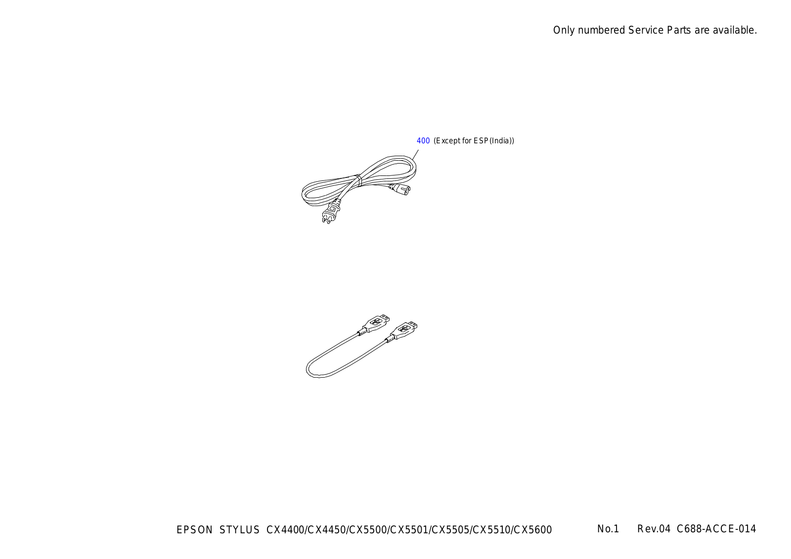 Epson CX5600 Diagram