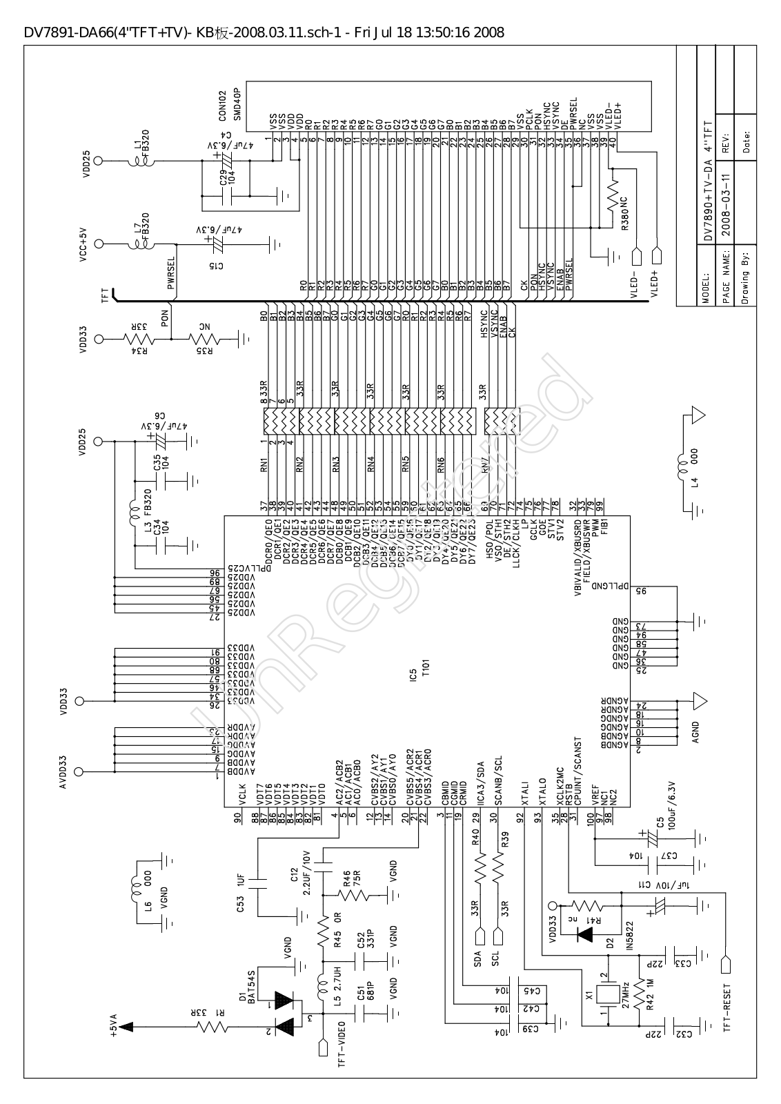 Mystery MMD-4000S Schematics KB