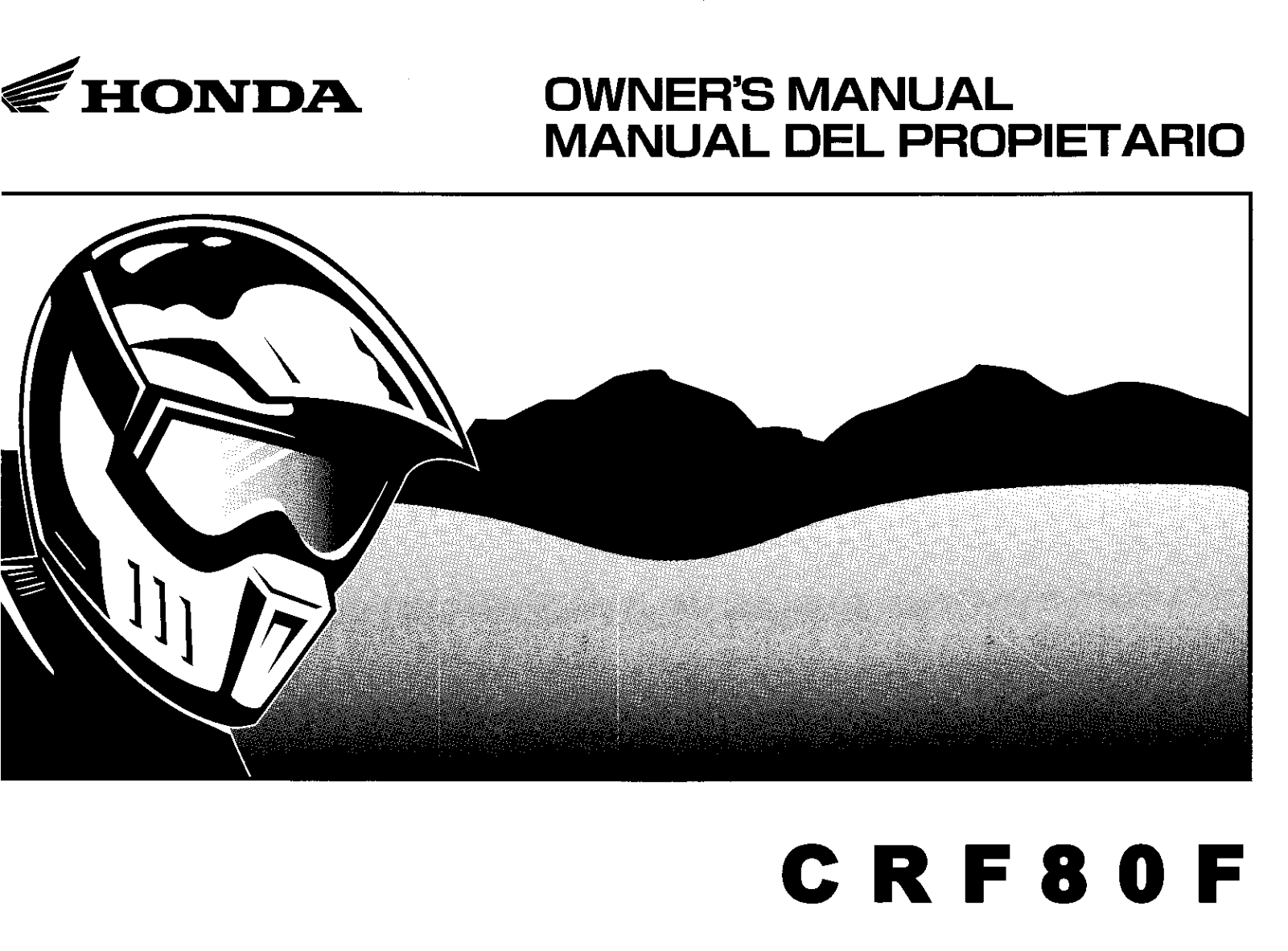 Honda CRF80F 2007 Owner's Manual