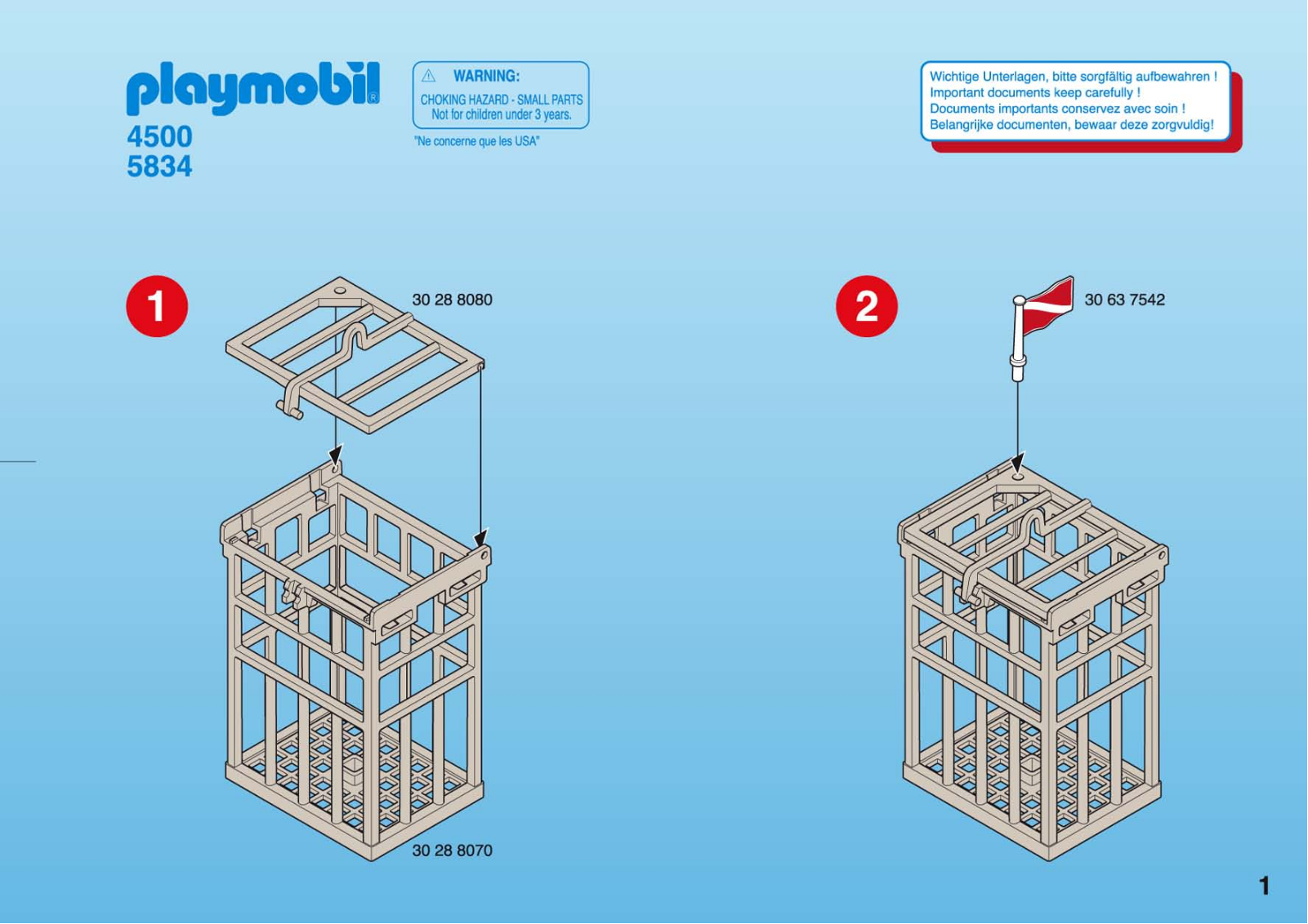 Playmobil 5834 Instructions