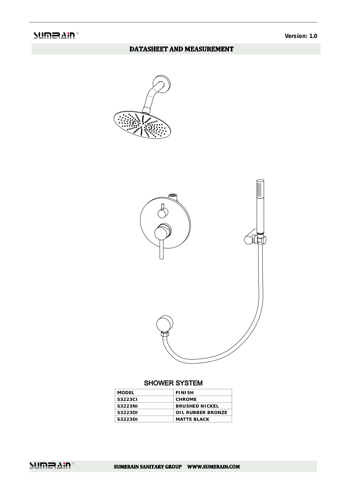 sumerain SMER1001 Specifications - ManualMachine.com