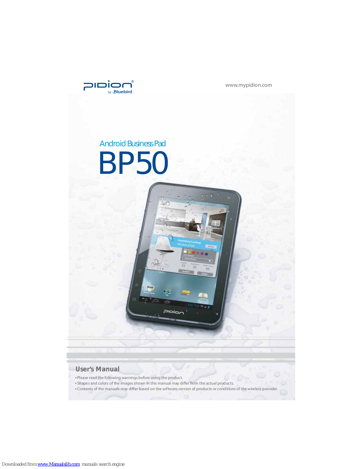 Pidion bp50 User Manual - ManualMachine.com