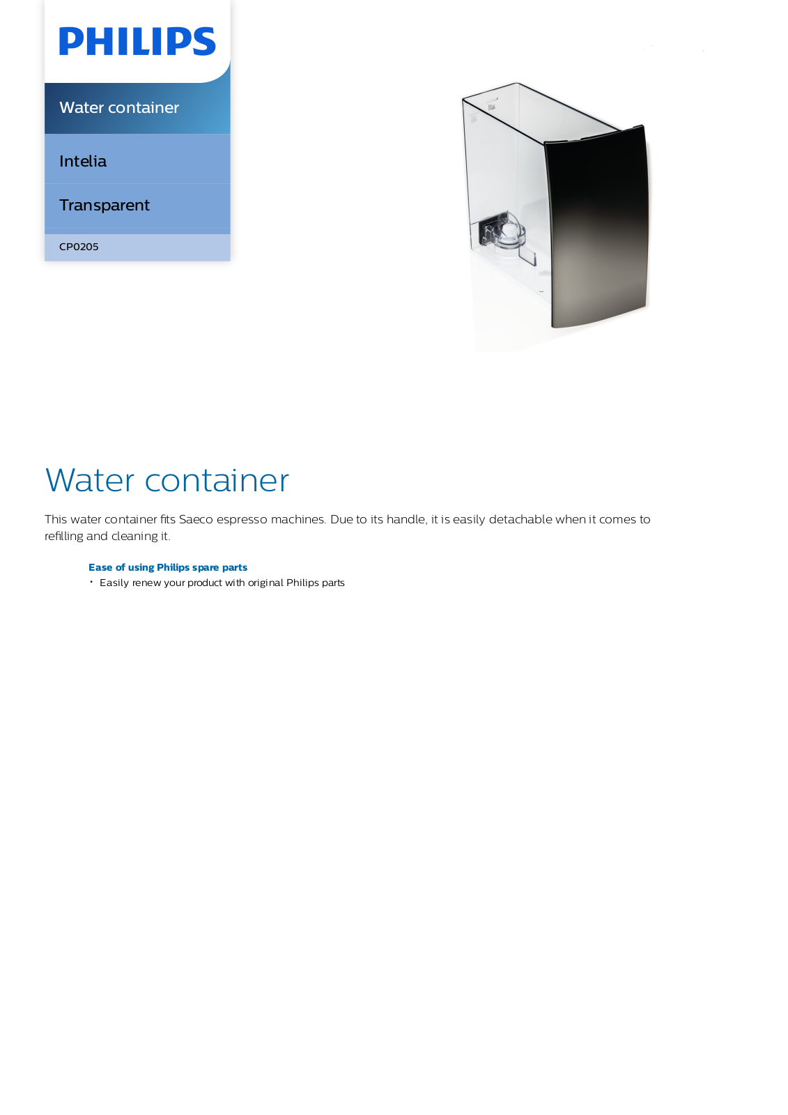 Philips CP0205/01 leaflet - ManualMachine.com