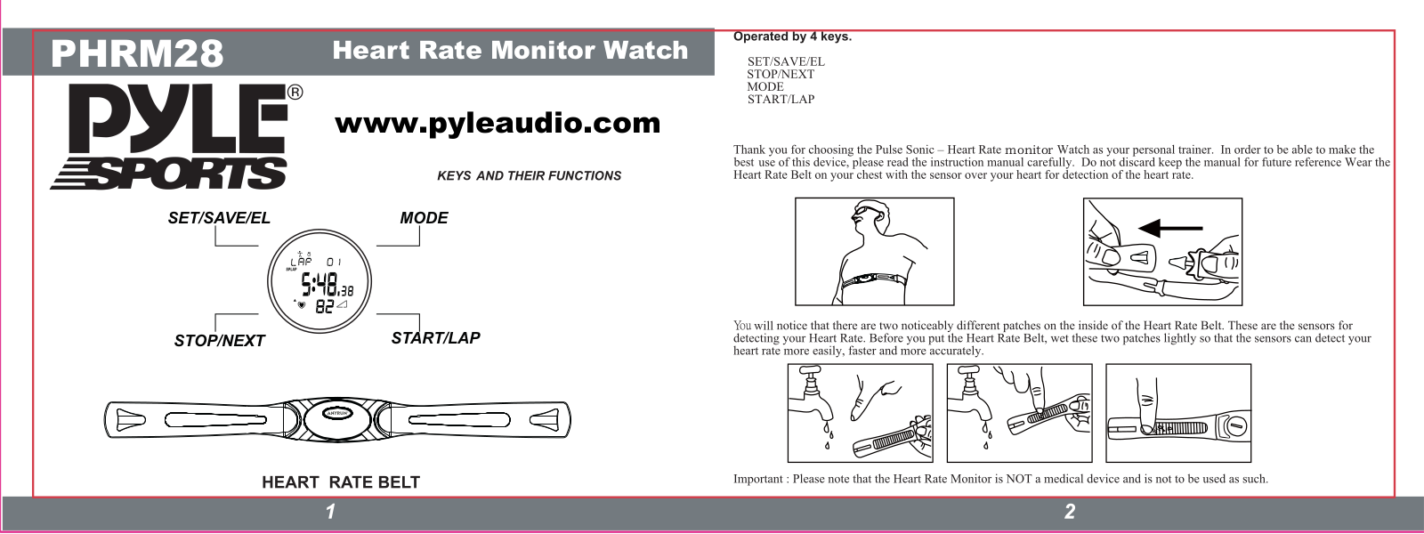 PYLE Audio PHRM28 User Manual - ManualMachine.com