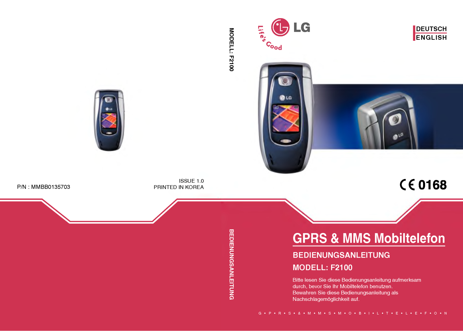 Lg F2100 User Manual