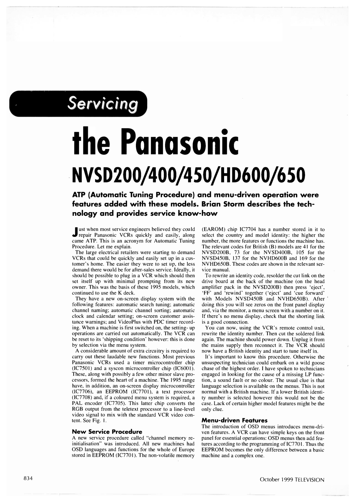 Panasonic NVSD200, NVSD400, NVSD450, HD600, HD650 User Manual