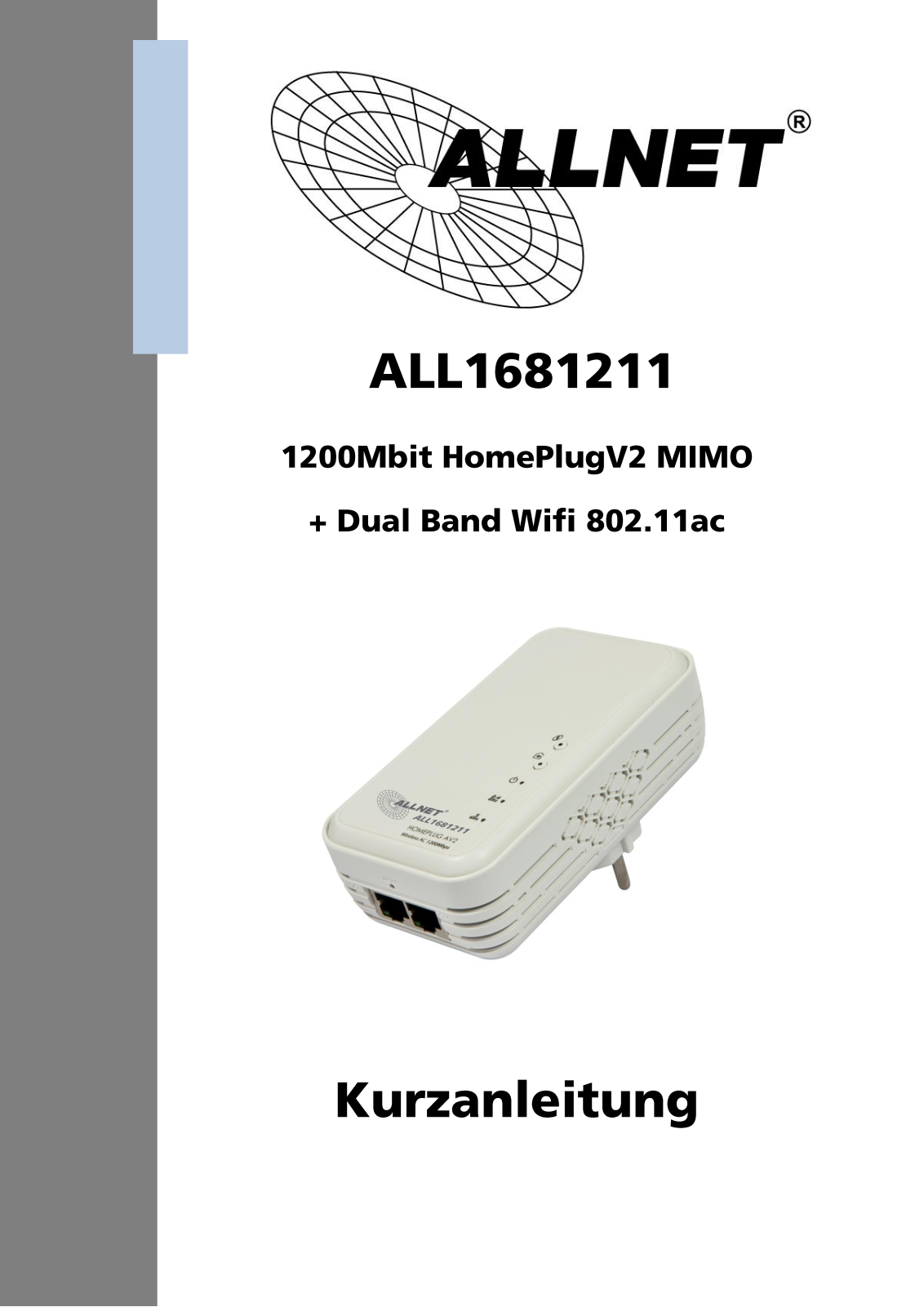 ALLNET ALLNET 1681211 Instructions - ManualMachine.com