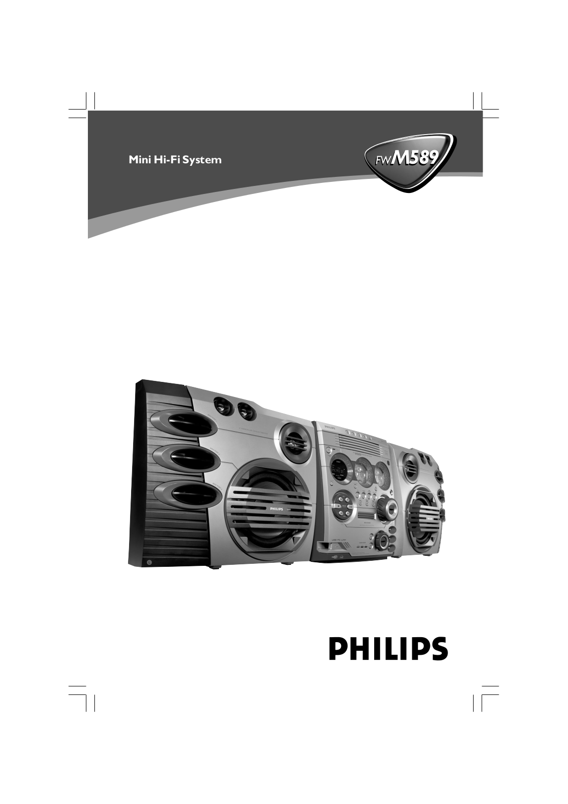 Philips FWM589/22 User Manual