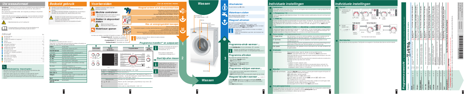 Bosch WAS28445NL User manual