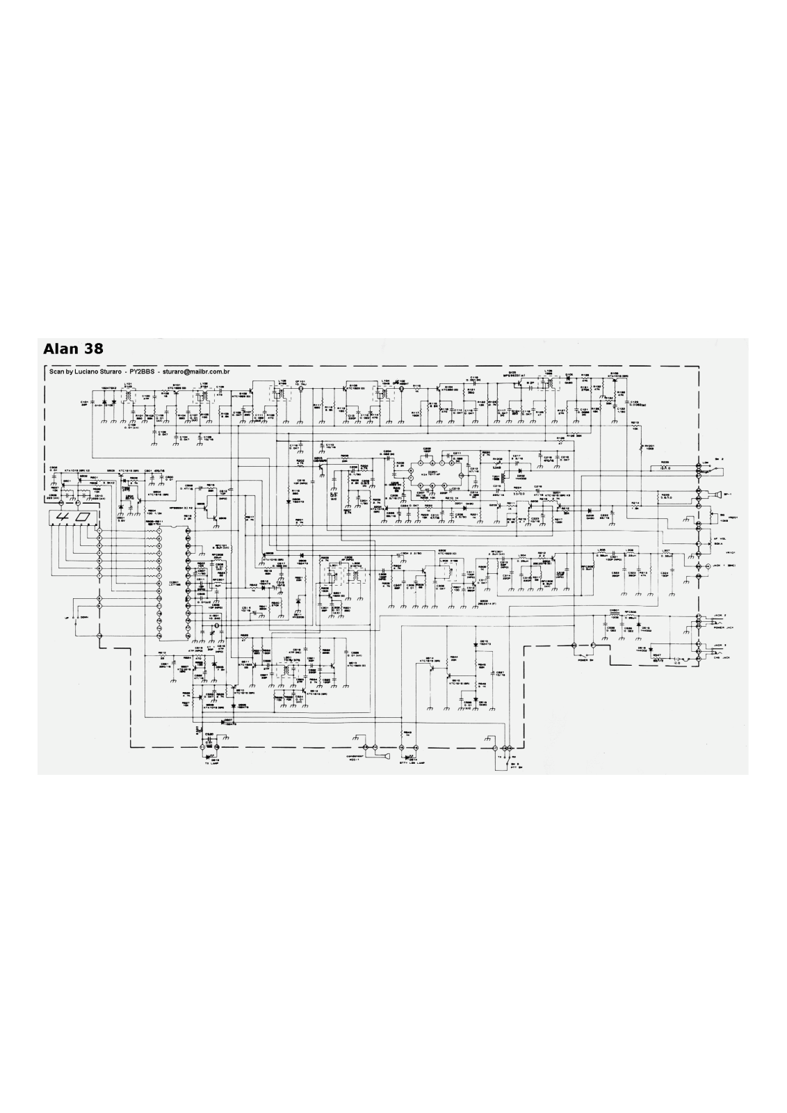 Midland Alan38 Schematic