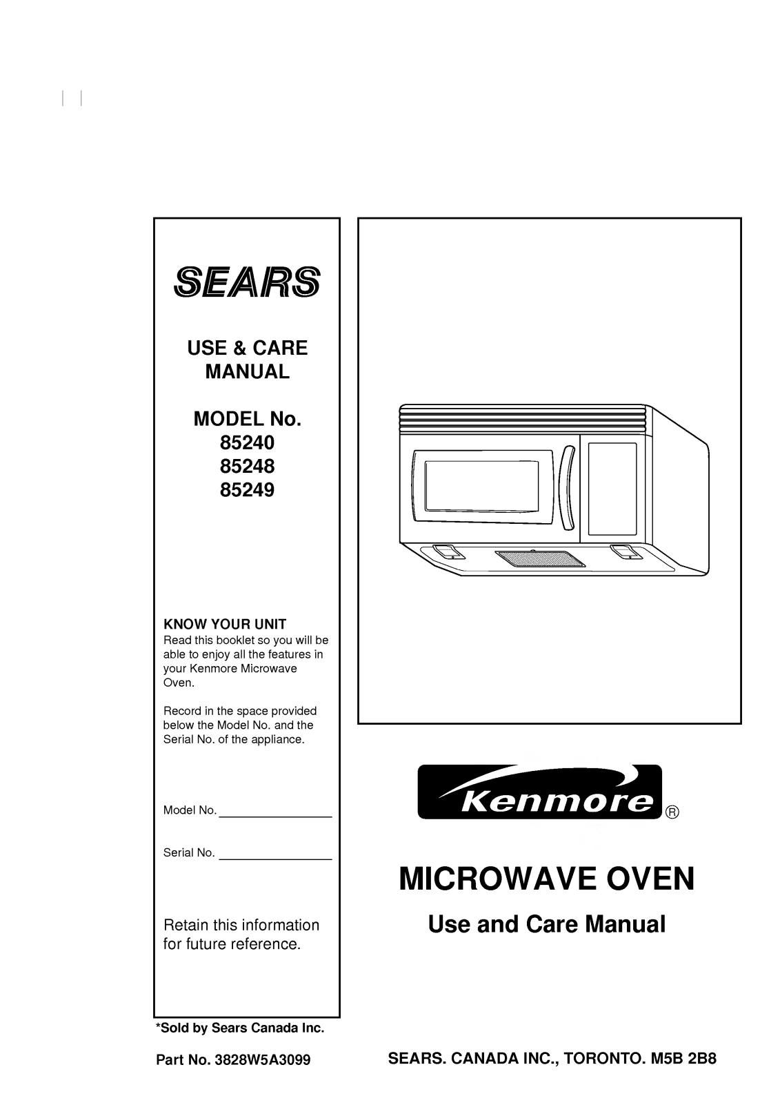 LG 85248 User Manual