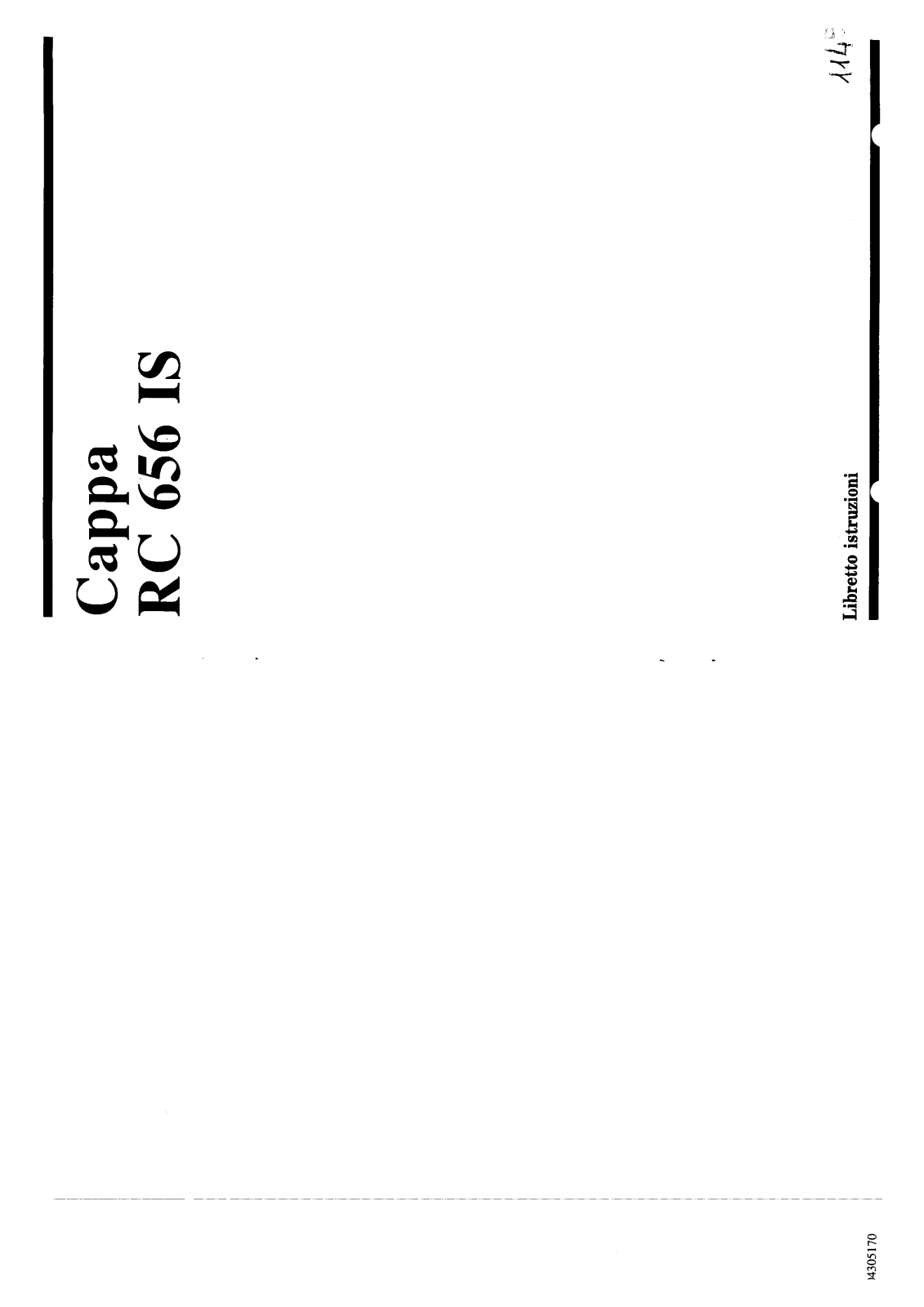 Rex RC454B, RC656IS User Manual