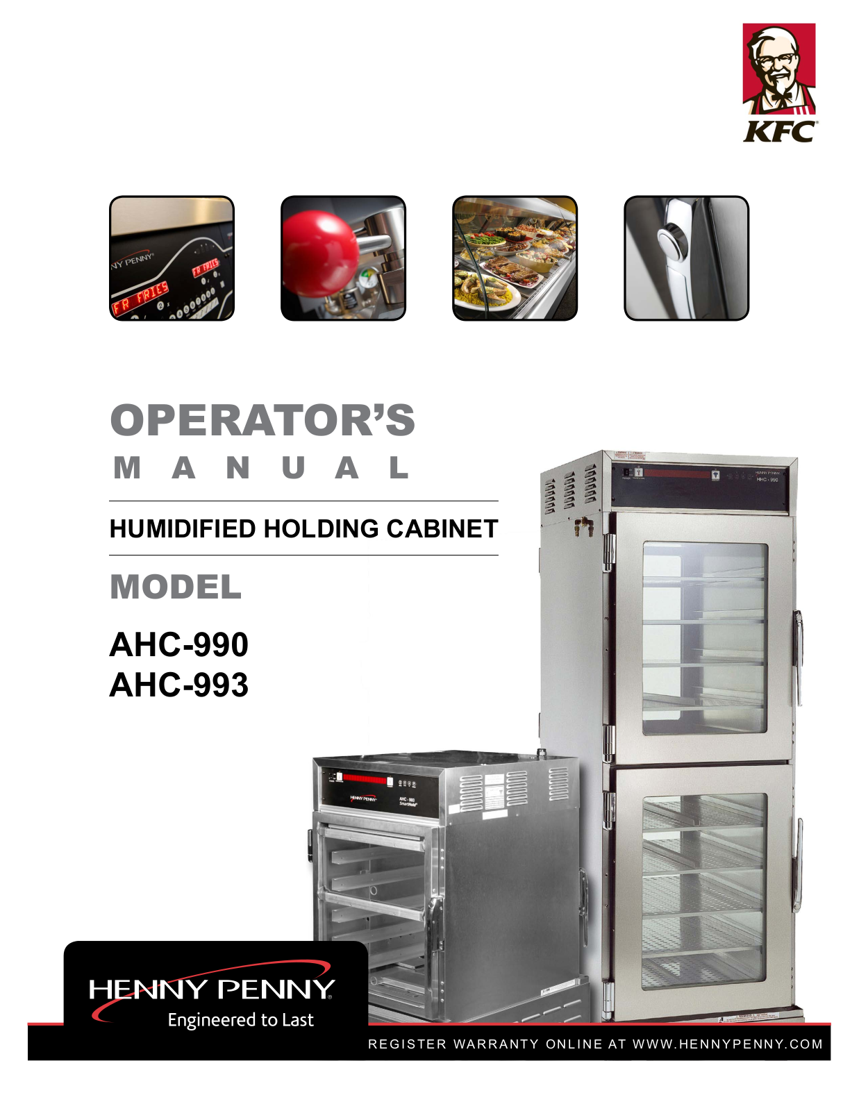 Henny Penny AHC-993 Operator’s Manual