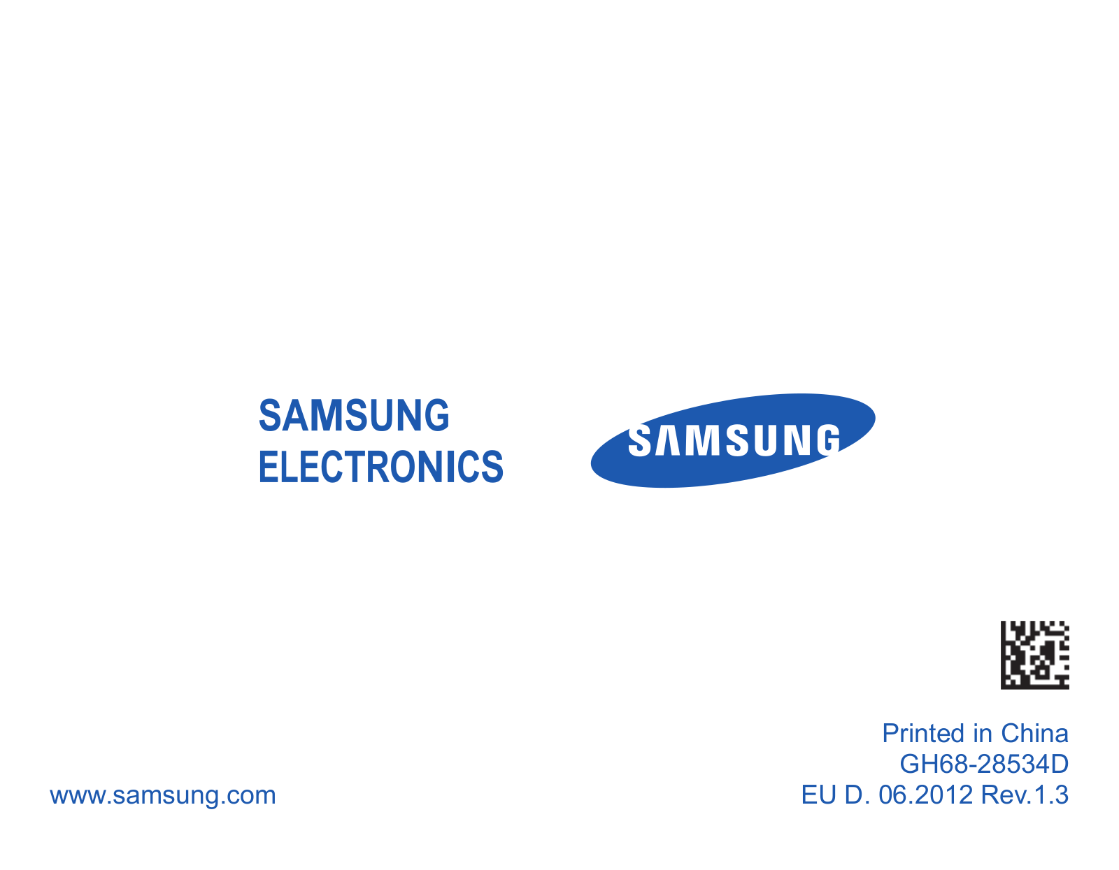 Samsung BHM3200 User Manual