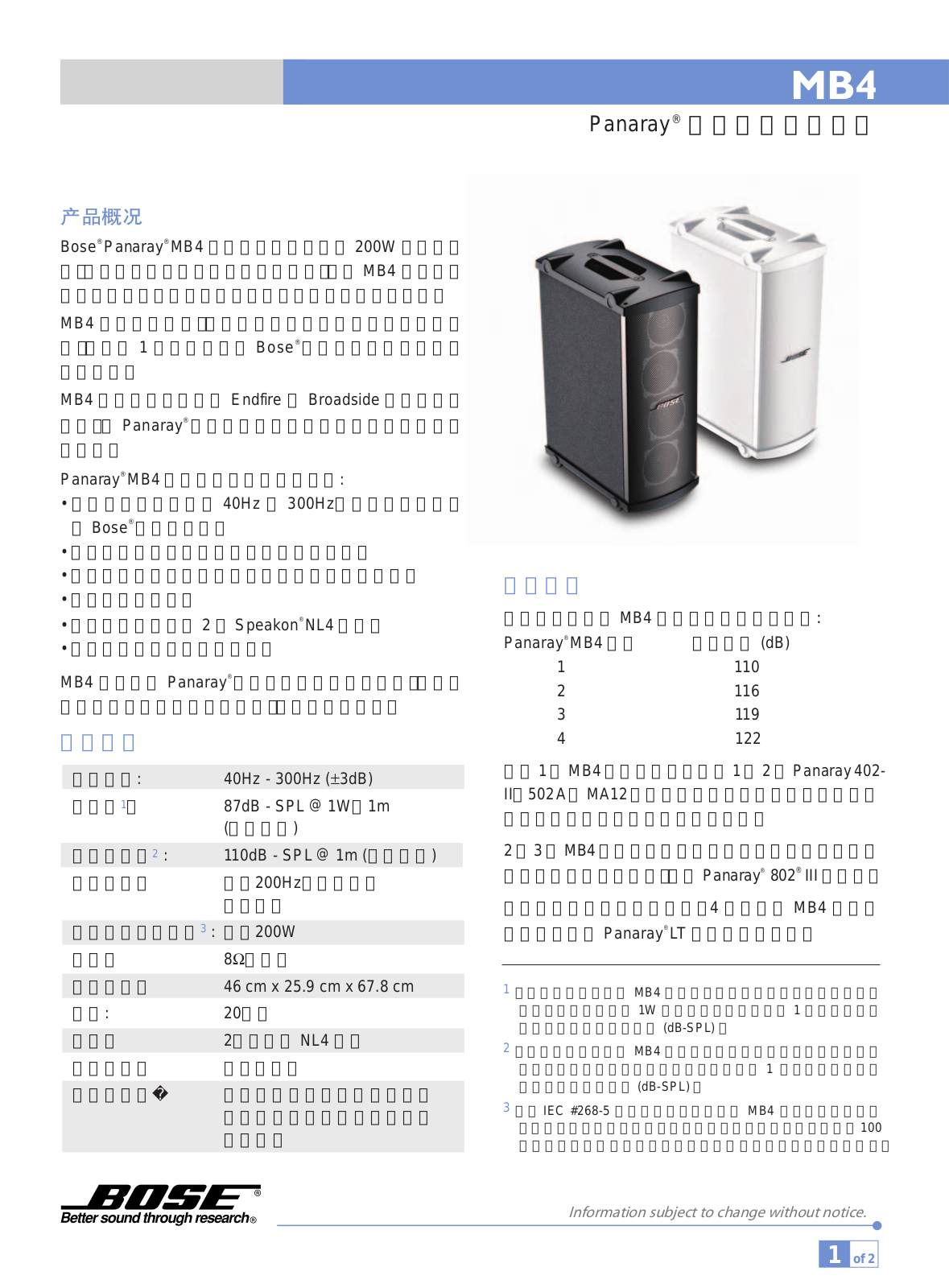 Bose MB4 User Manual