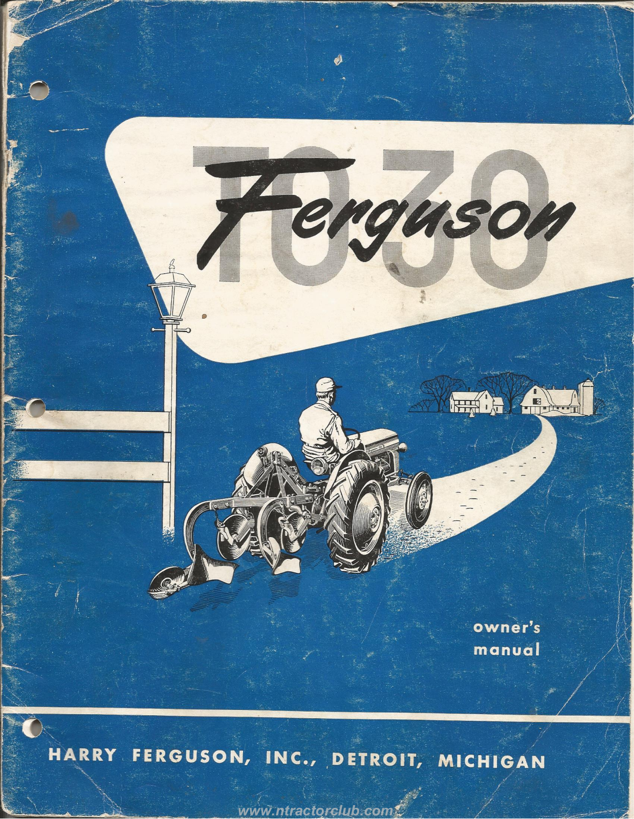 Ferguson TO30 Owner's Manual