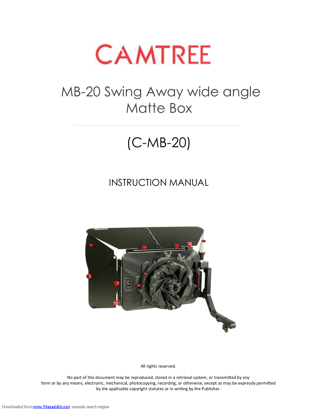 Camtree MB-20 Instruction Manual