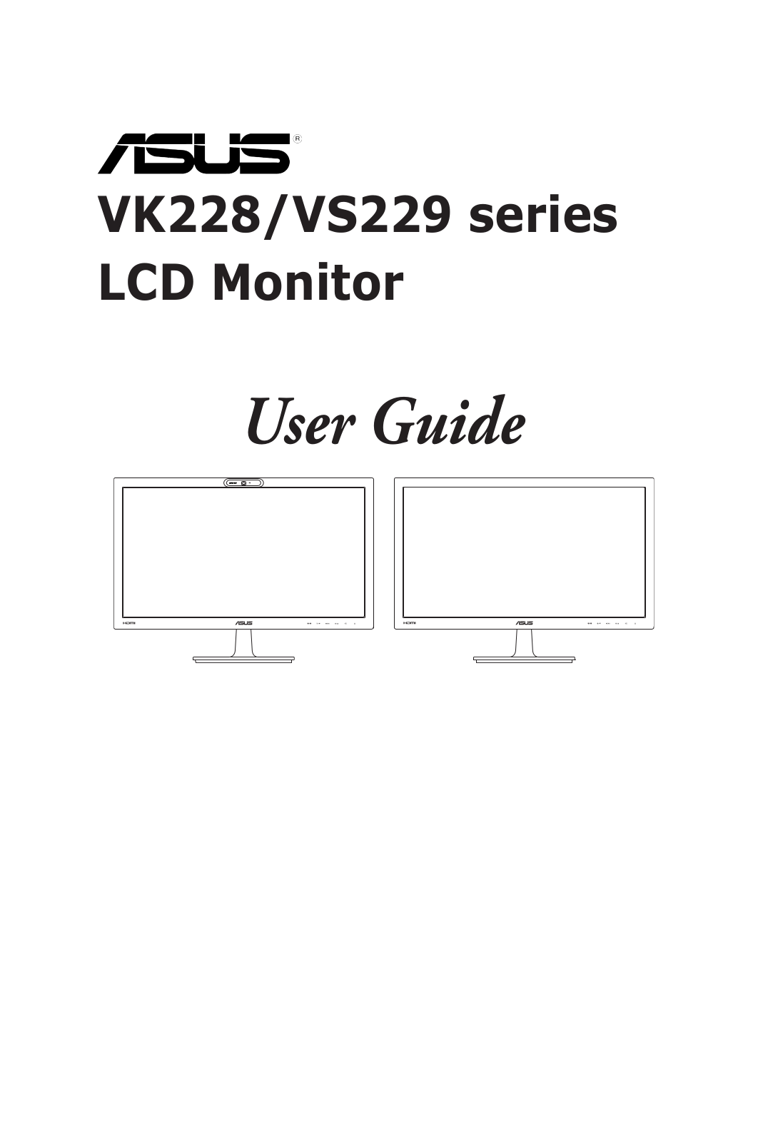 Asus VS229HA User Manual