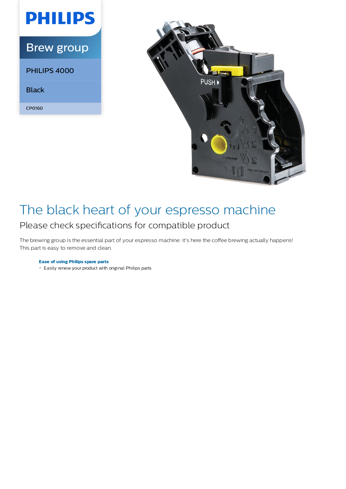 Philips CP0160/01 leaflet - ManualMachine.com