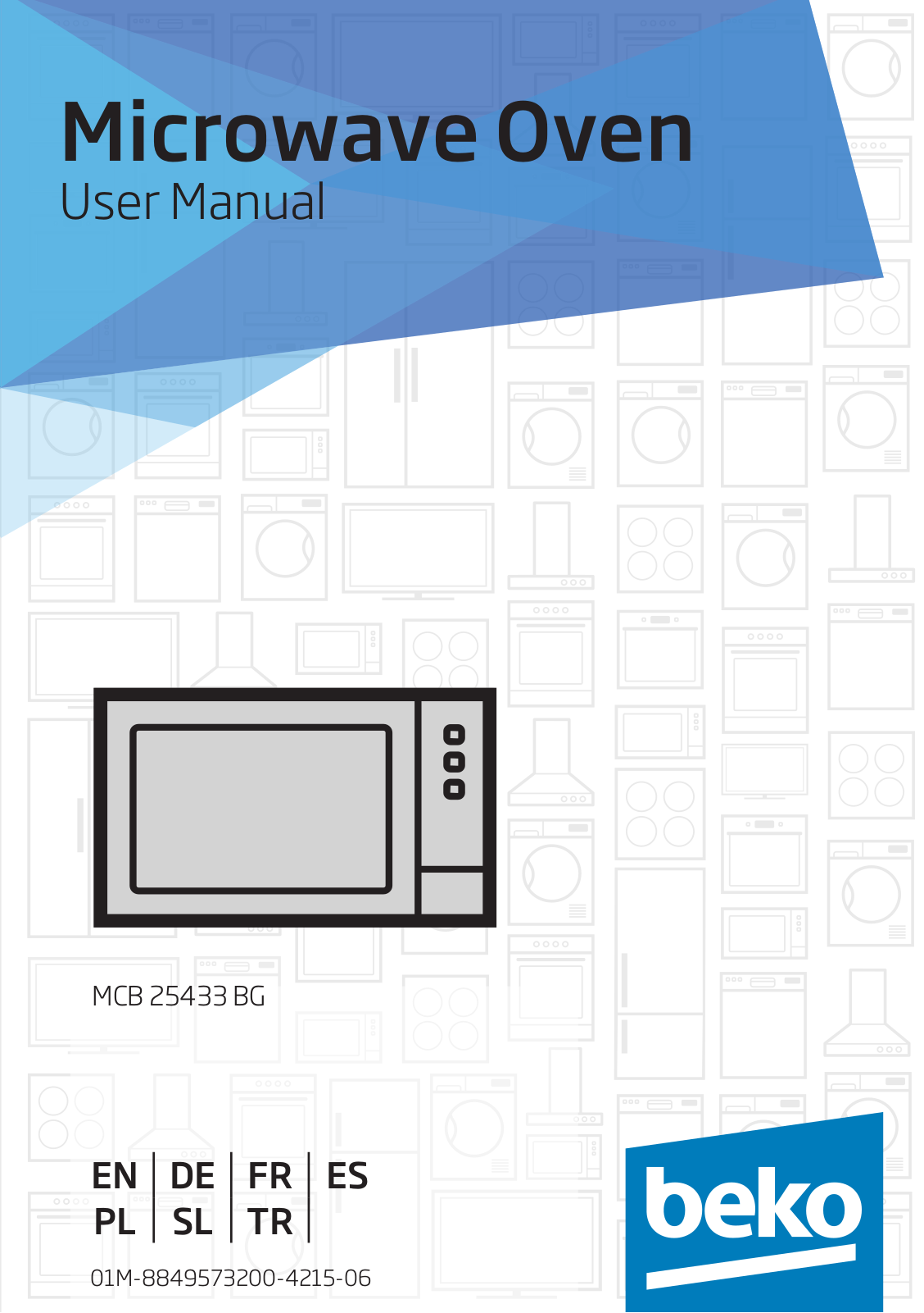 Beko MCB 25433 BG User manual