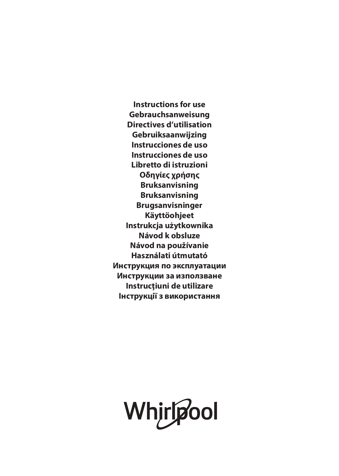 WHIRLPOOL SPIW312A3WF.1, SPIW309A3WF.1 User guide - ManualMachine.com