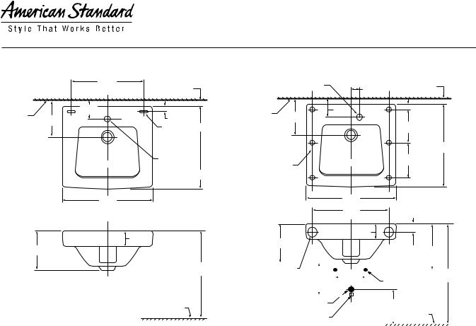American Standard 00194.225, 0194.092 User Manual