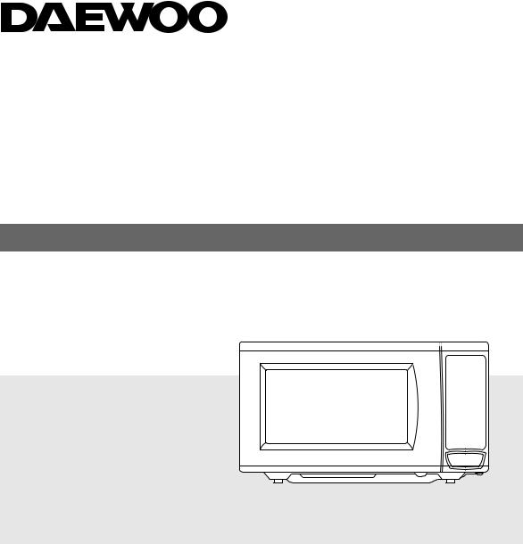 Daewoo KOR-1A0A0A, KOR-1A0AM User Manual