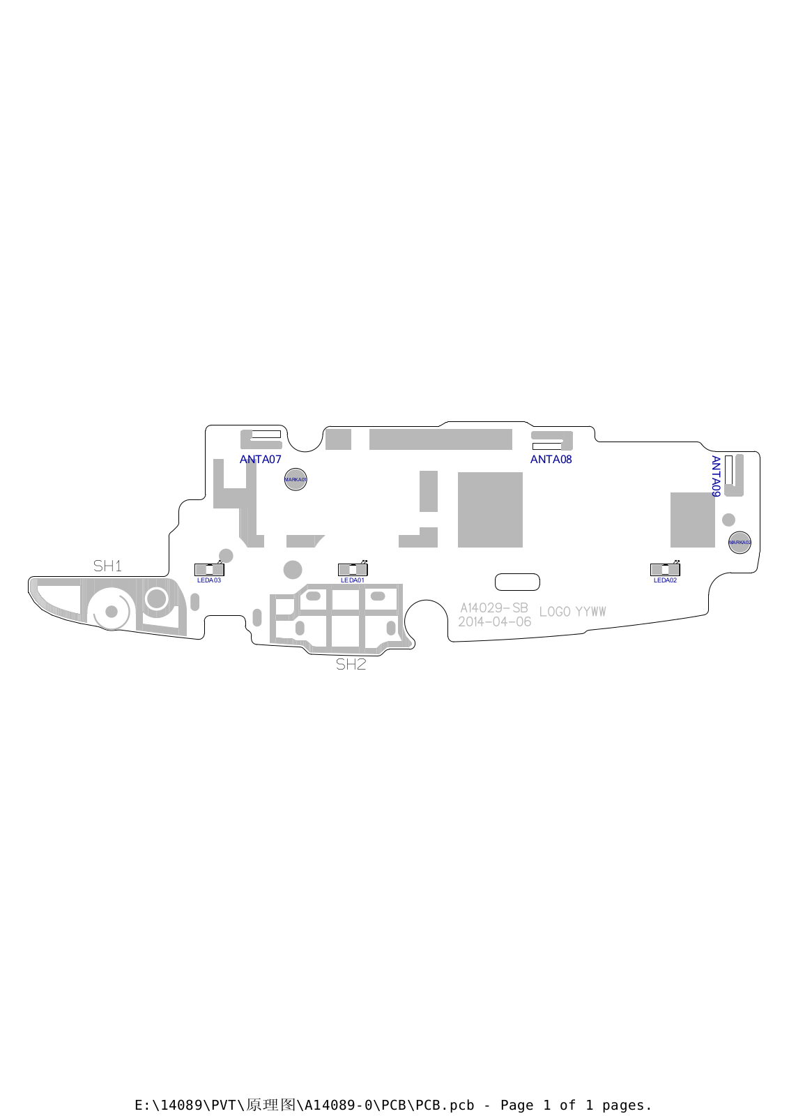 Oppo N1 Mini Schematics top