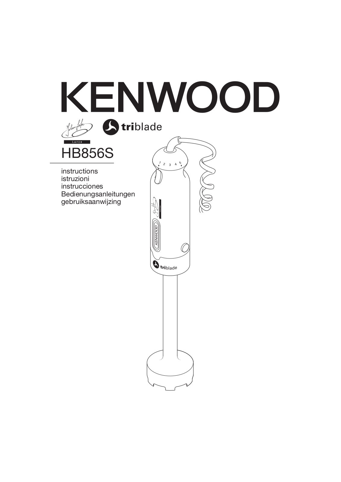 Kenwood HB856S User guide