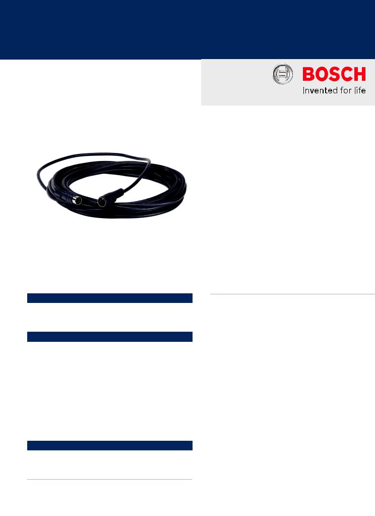 Bosch LBB3316-05 Specsheet