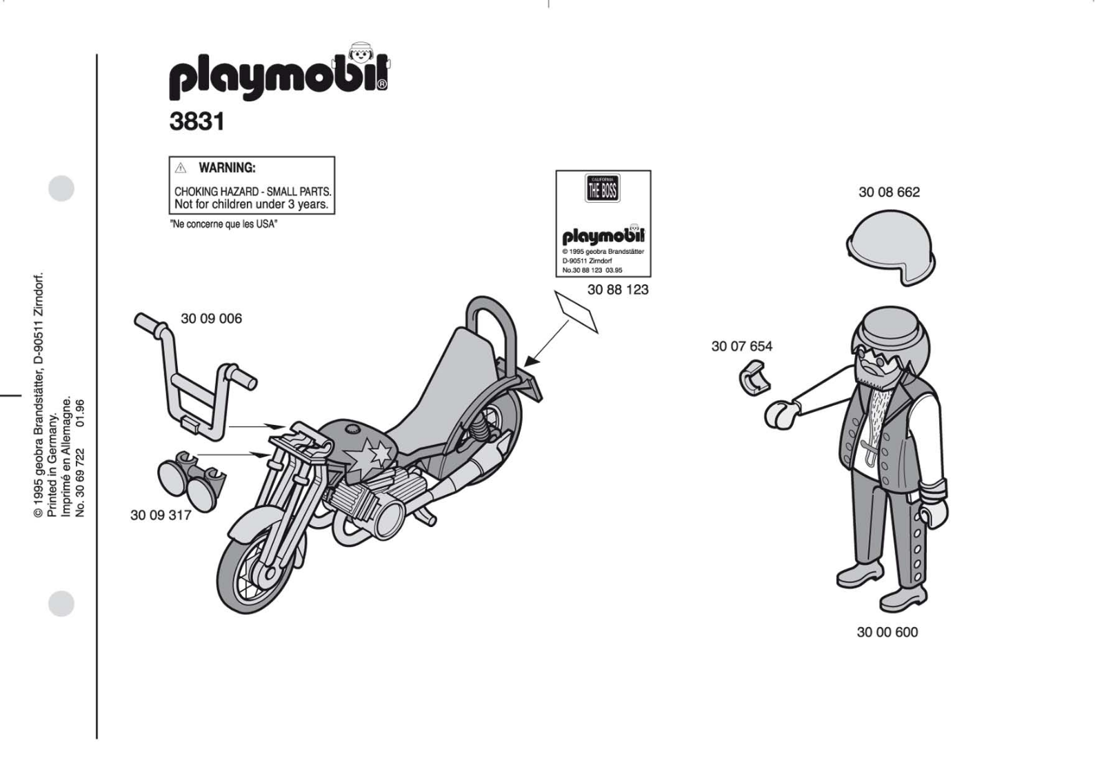 Playmobil 3831 Instructions