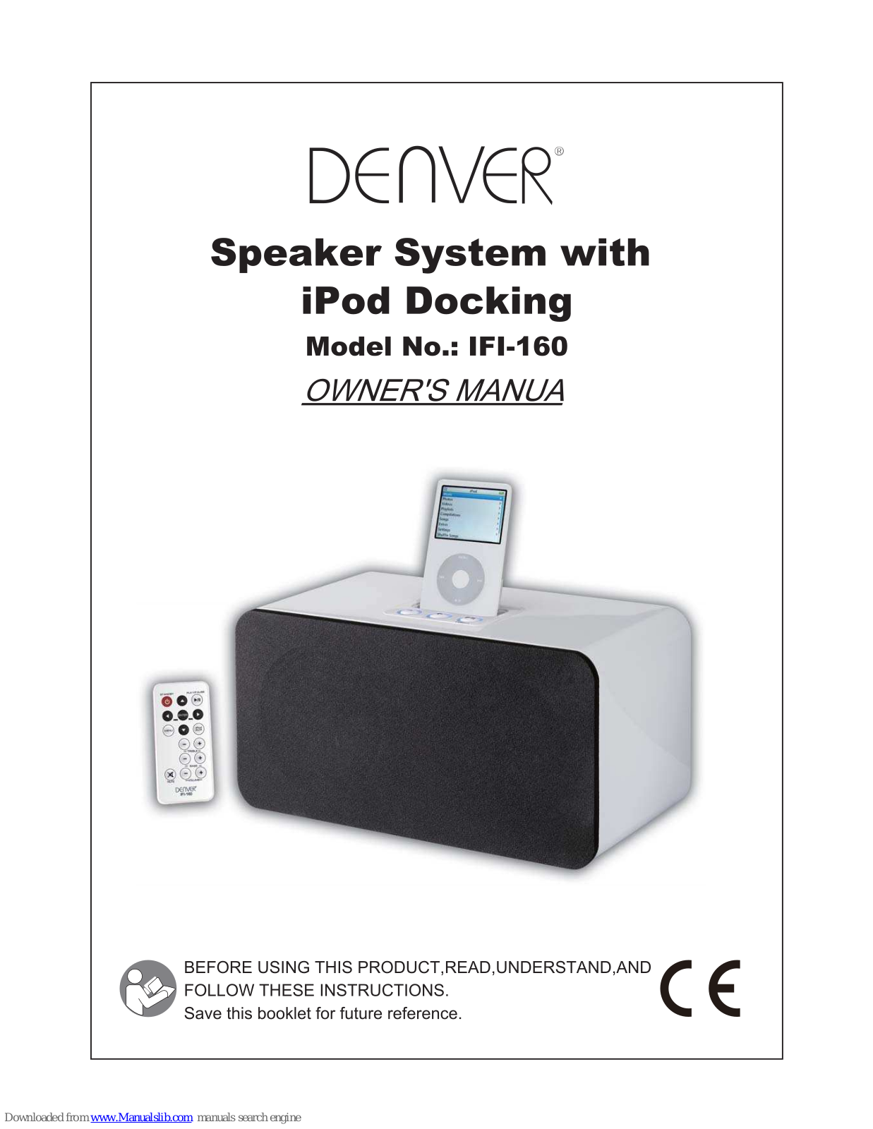 Denver IFI-160 Owner's Manual