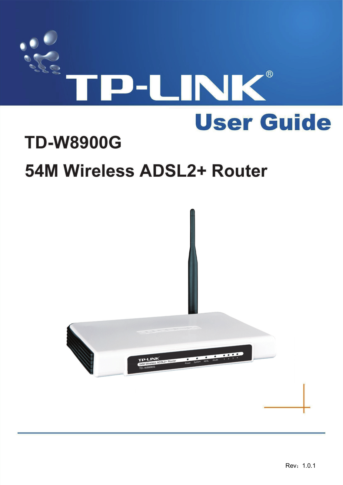 TP-Link TD-W8900G User Manual