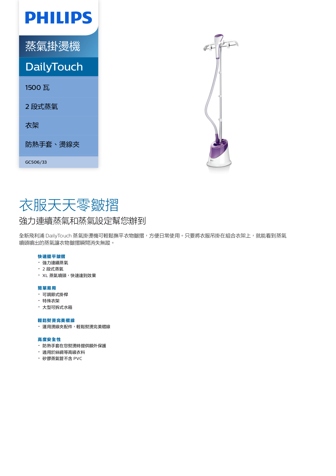 Philips GC506/33 Leaflet - ManualMachine.com