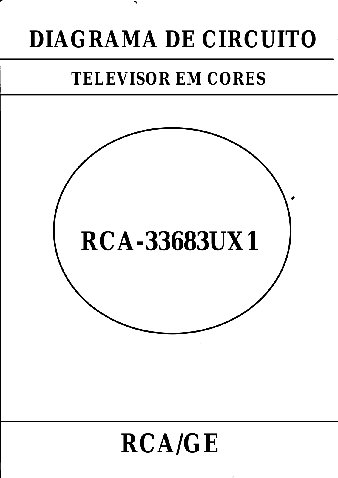 RCA 33683UX1 Schematic