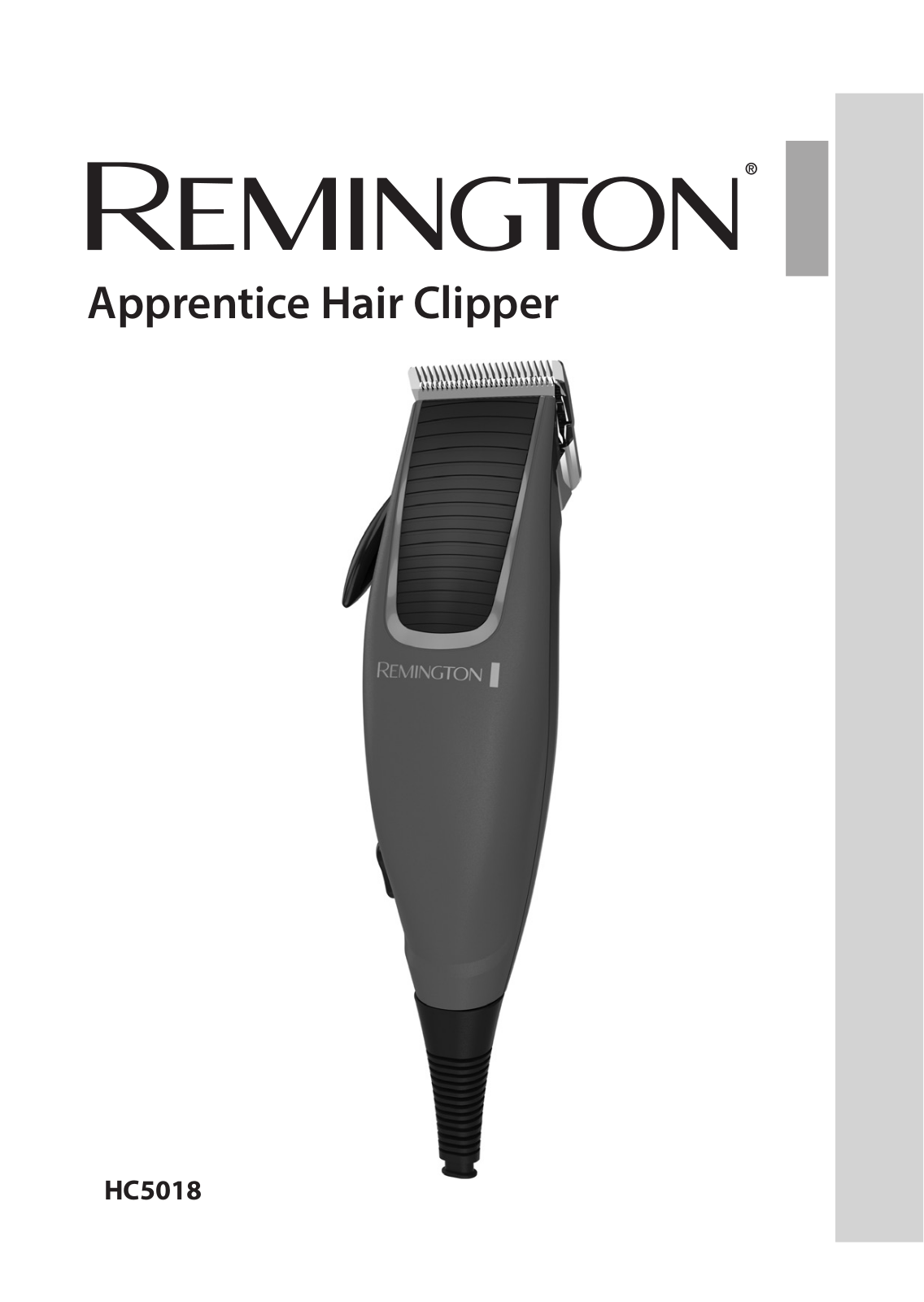 Remington HC5018 User Manual