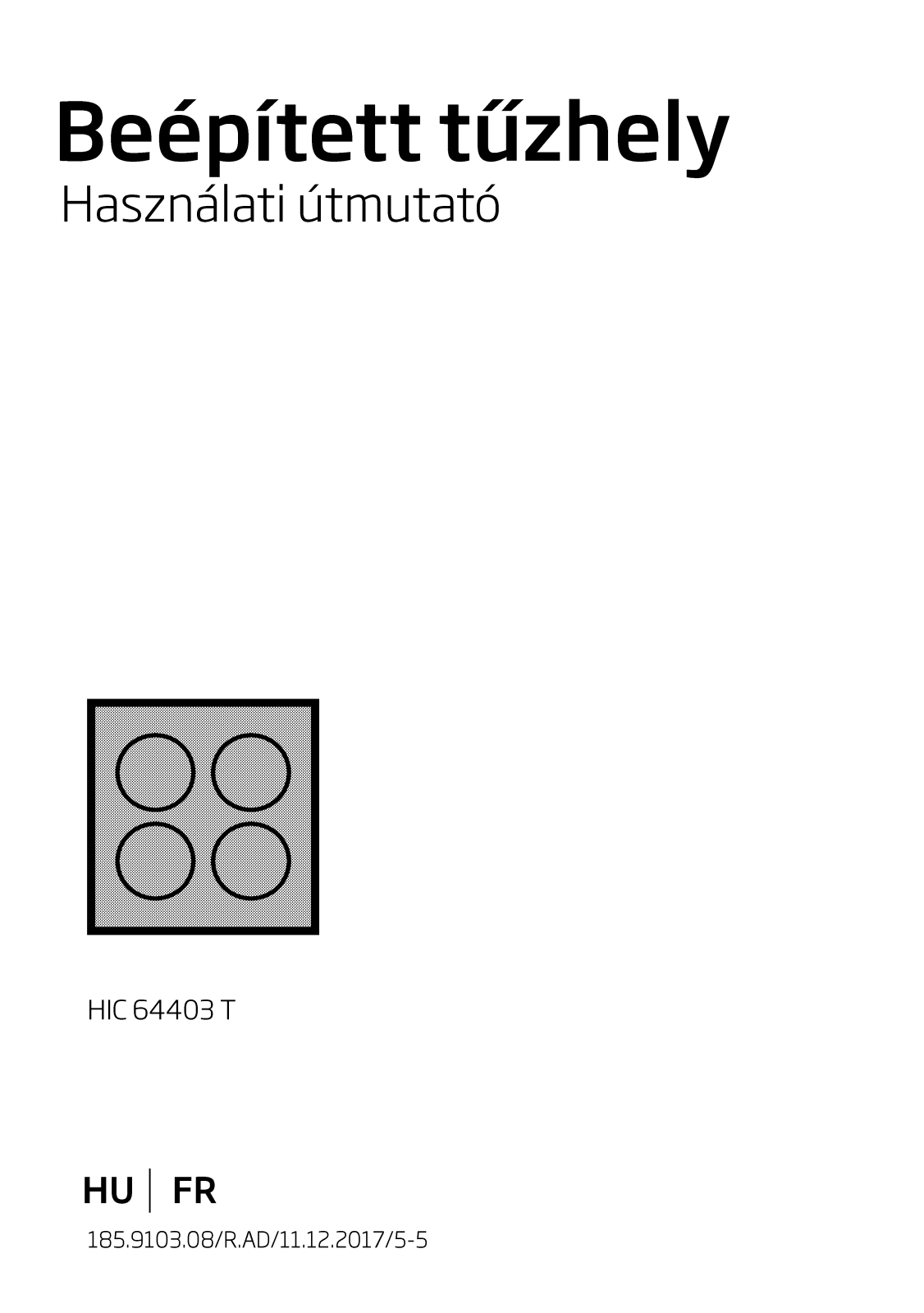 Beko HIC 64403 T User manual