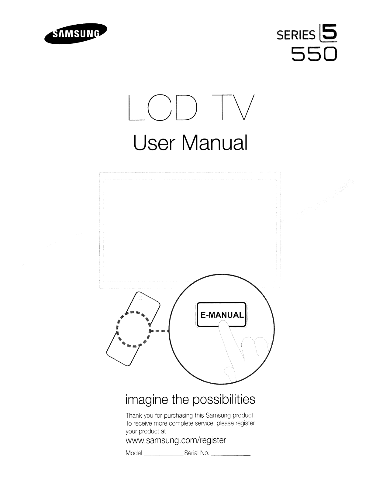 Samsung 550, 5 550 User Manual