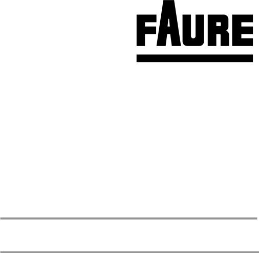 Faure FRA328CWO User Manual
