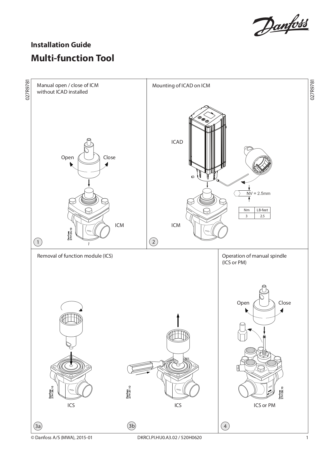 Danfoss Multi-function Tool Installation guide