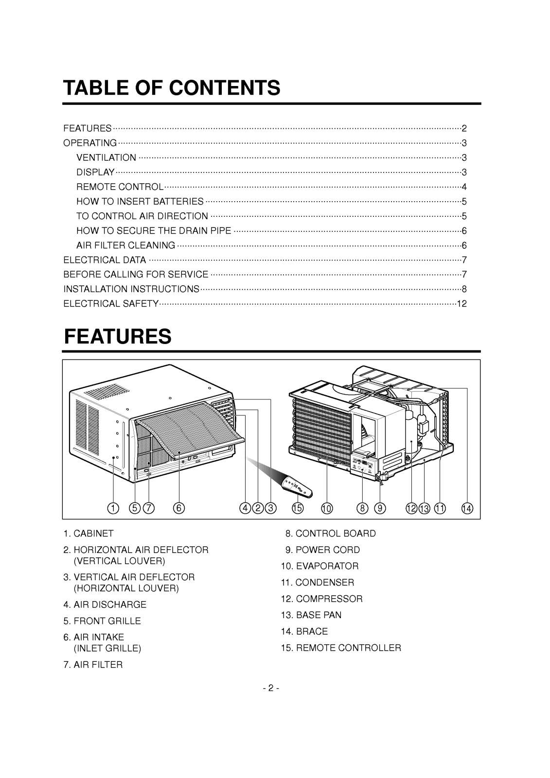 LG LW-C1017CL User Manual