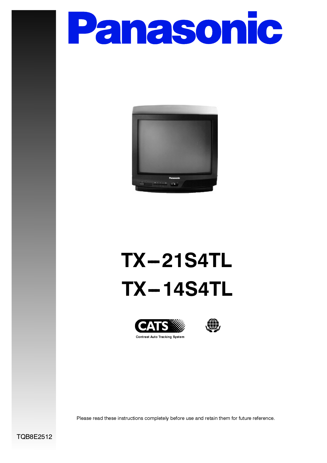 Panasonic TX-14S4TL, TX-21S4TL User Manual