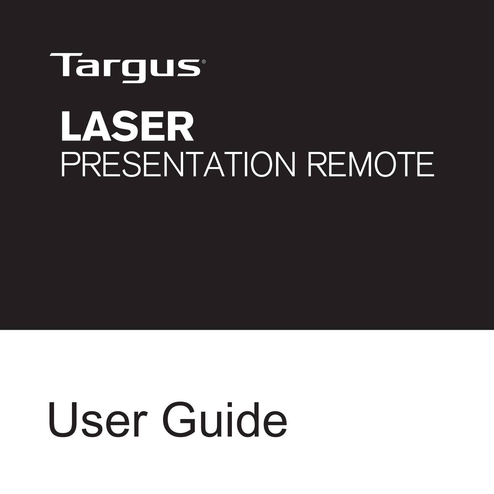 Targus AMP13EU User Manual