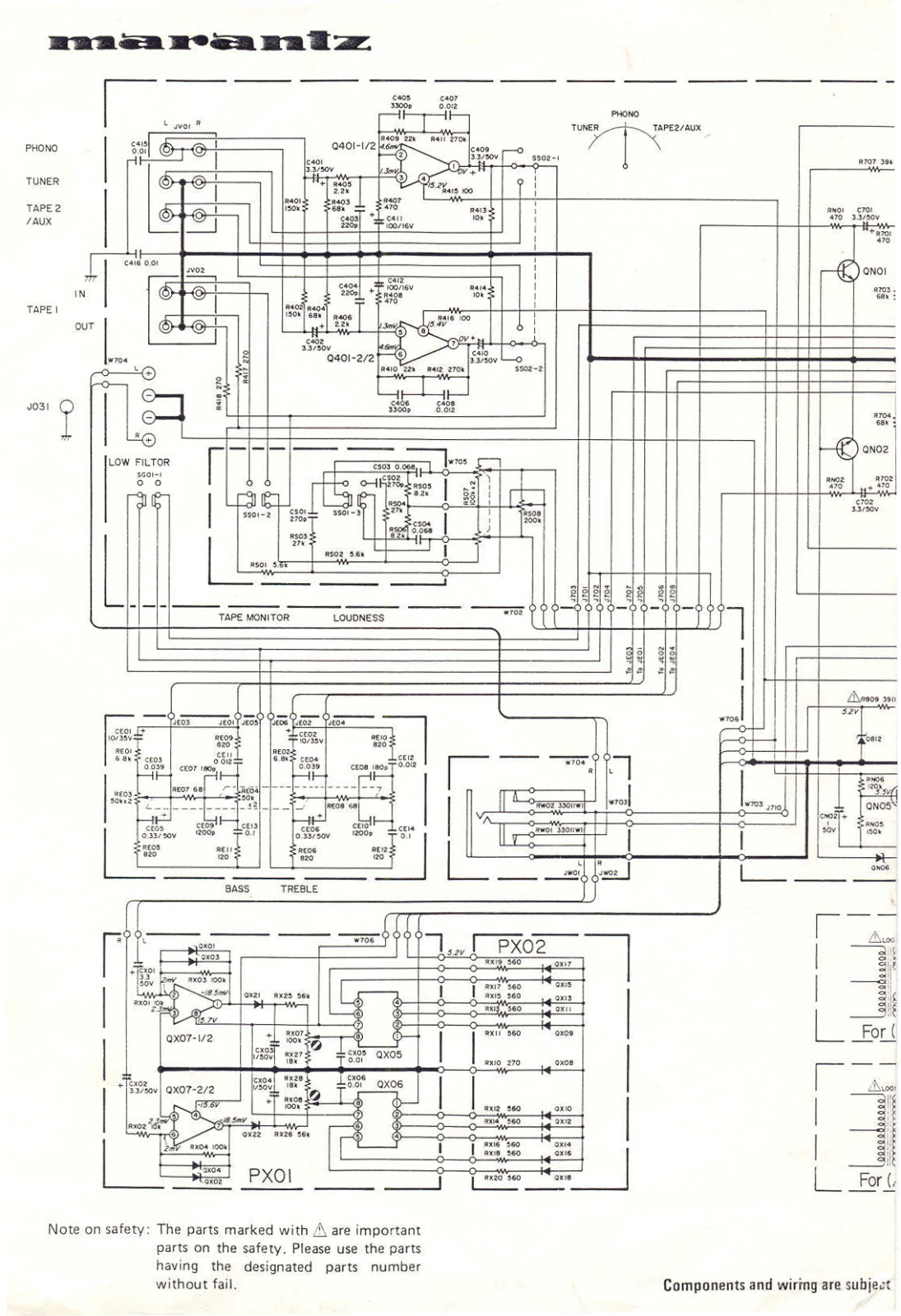 Marantz PM-310 Schematic