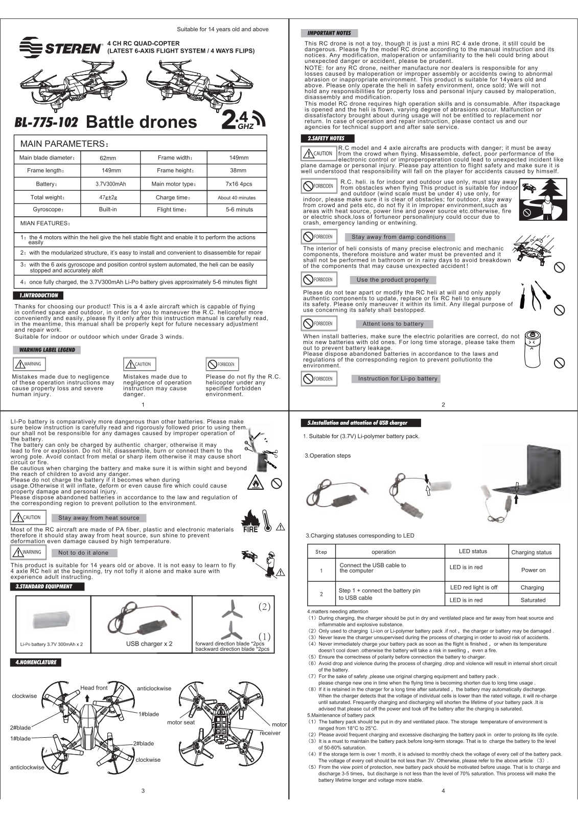 Steren Electronics BL 775 102 Users manual - ManualMachine.com