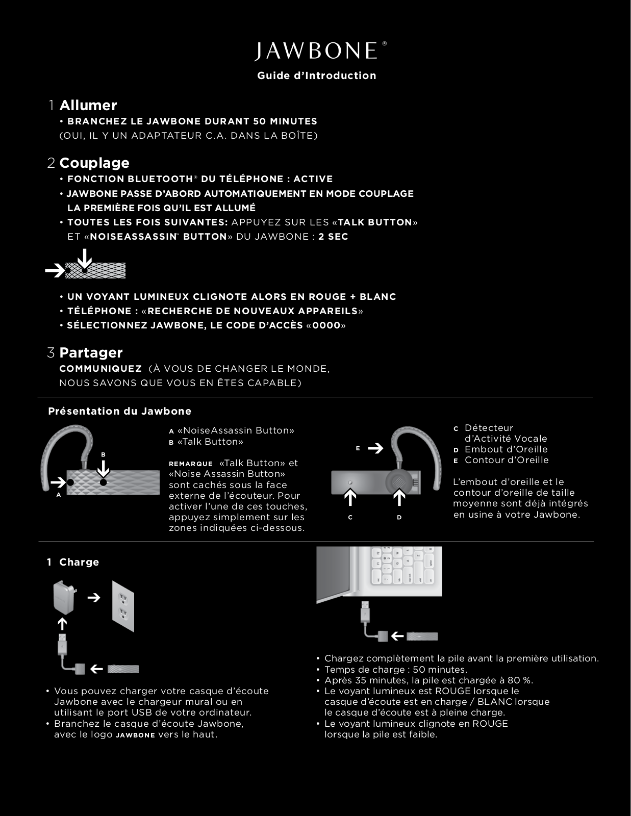 Jawbone JAWBONE 2 Instruction Manual