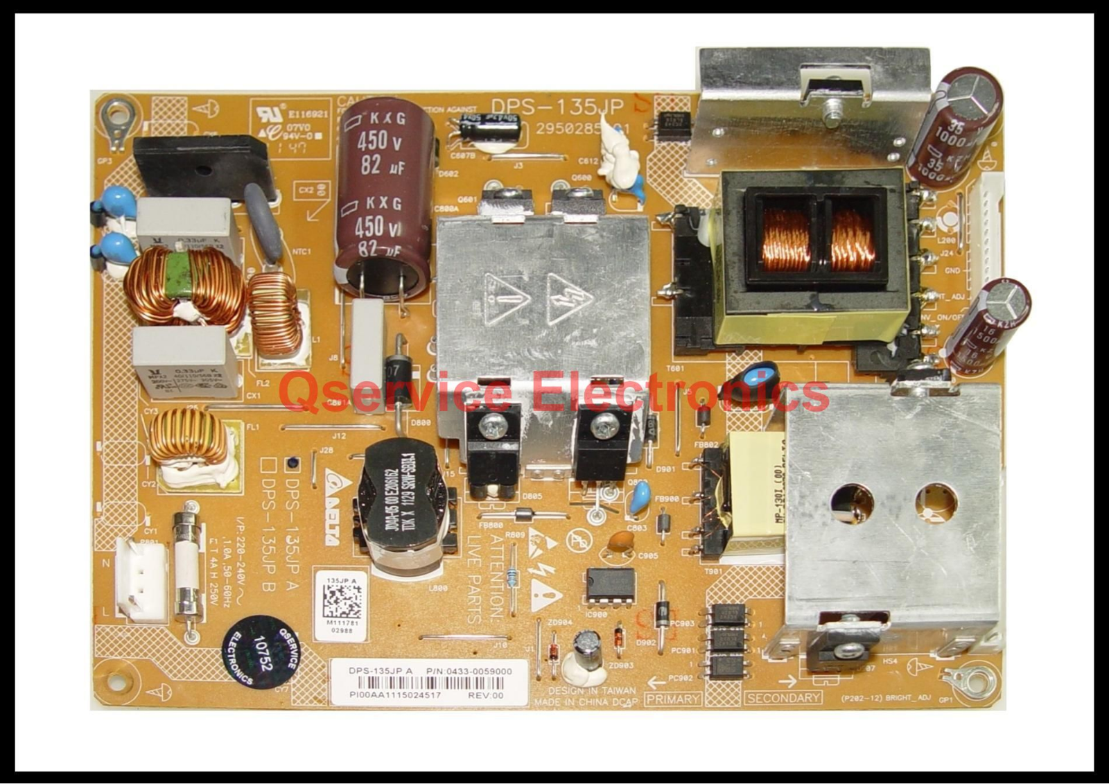 Delta DPS-135JP Schematic